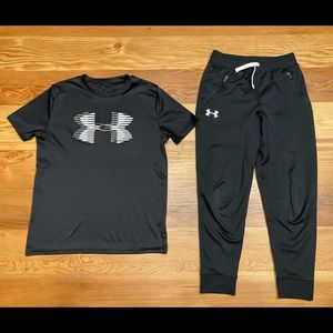 Under Armour Shirt and Joggers Bundle